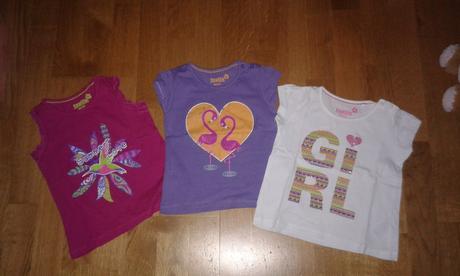 3x lidl tričká 18-24m, lupilu,92