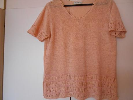 Lososové tričko, l