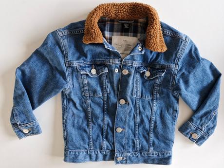 Rifľová bunda, h&m,122