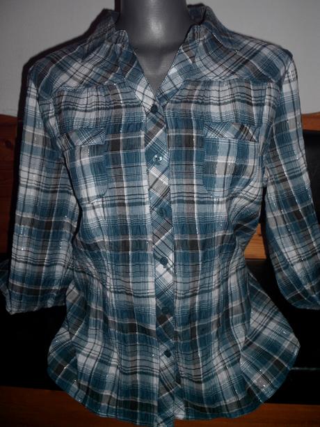 Košieľka so striebornou niťou michele boyard, l