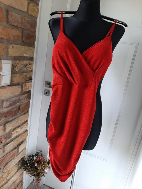 Elegantné dámske trblietavé šaty, 36 - xl