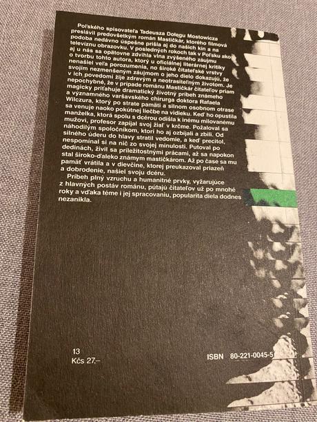 Krásna sfilmovaná kniha mastičkár, 