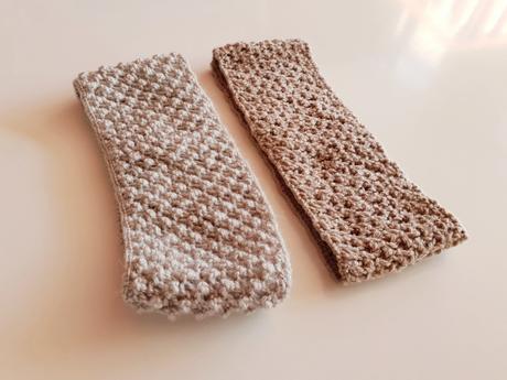 Ručne štrikované čelenky - nové, 