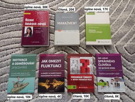 Knihy pre manažment a riadenie ľudských zdrojov, 