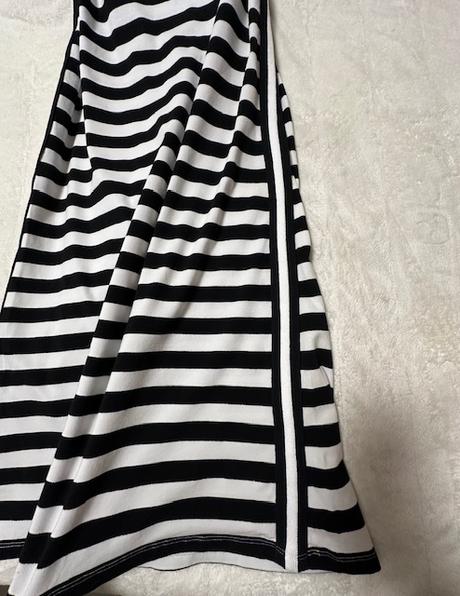 Športové pásikavé dlhé šaty zn. liu jo originál, liu jo,l