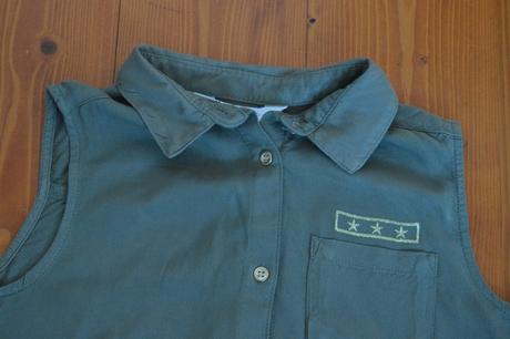 Košeľa bez rukávov, h&m,146