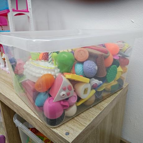 Hračkárske potraviny a riadiky - 120 kusov, 