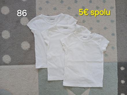 Tricko 3 ks 86, vertbaudet,86