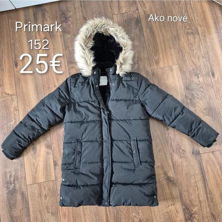 Zimná bunda extra teplá, primark,152