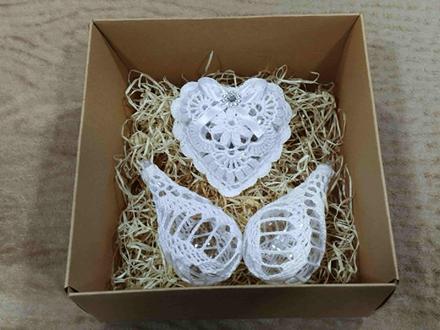 Vianočné ozdoby 23 - darčeková sadá,