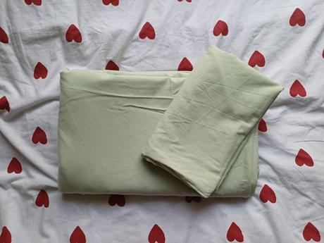Posteľné obliečky svetlozelené zn.ikea, šírka (cm): 150,dĺžka (cm): 200