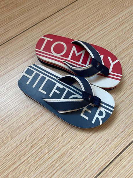Tommy hilfiger šľapky vel. (24,5), tommy hilfiger,24