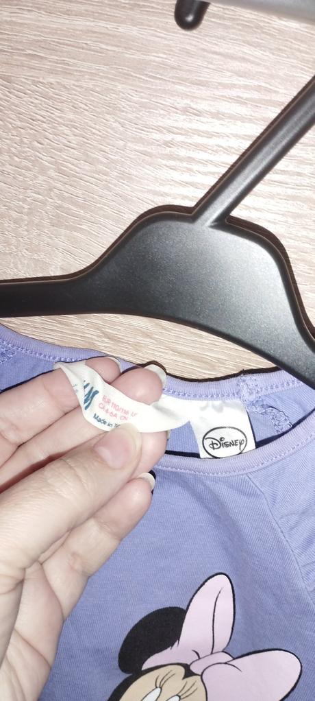 Tričko minnie, h&m,110