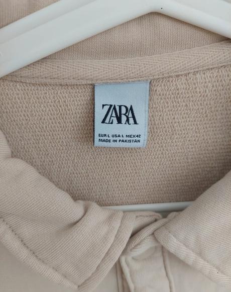 Béžová mikina zara, zara,l