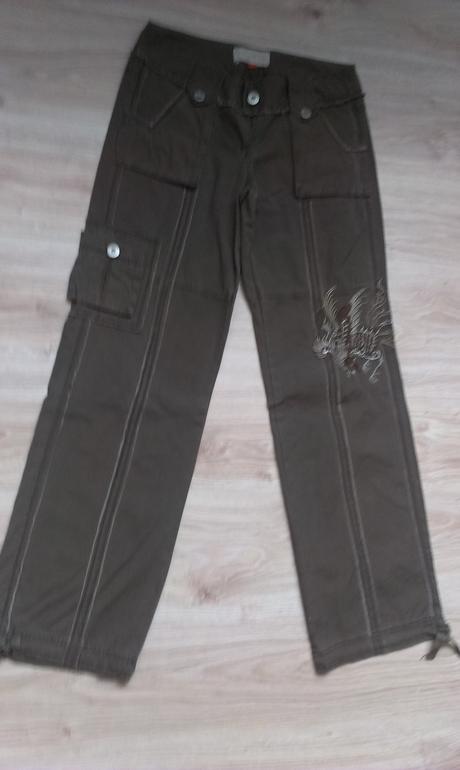 Nohavice khaki s obrázkom, m