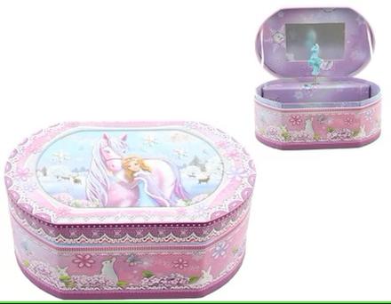 Šperkovnica hracia skrinka jednorožec,