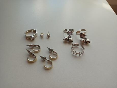 Náušnice a prstene pre dievčatá,