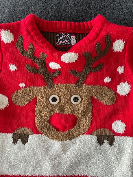 Detsky sveter vianocny, next,104