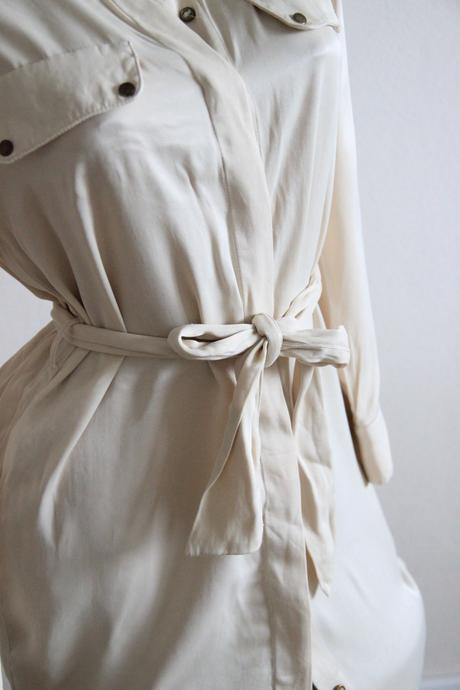 Saténové košeľové šaty, zara, xs, zara,xs