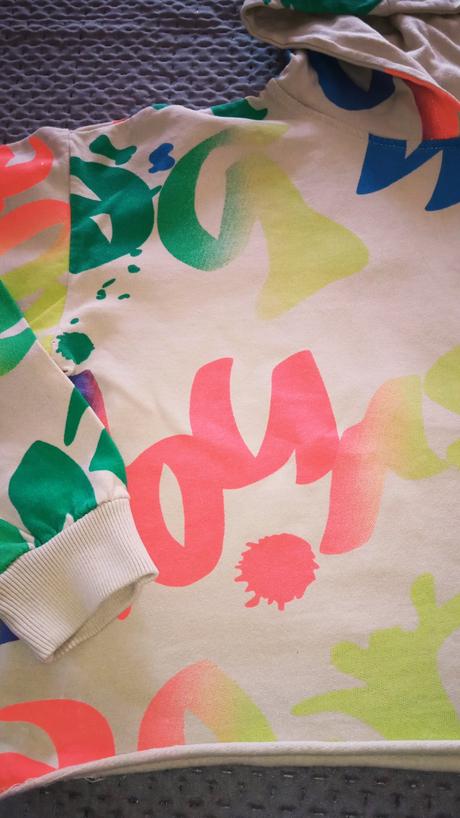 Mikina crop top, 170