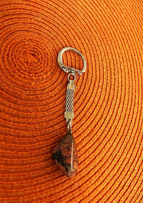 Kľúčenka s mahagónovým obsidiánom, 