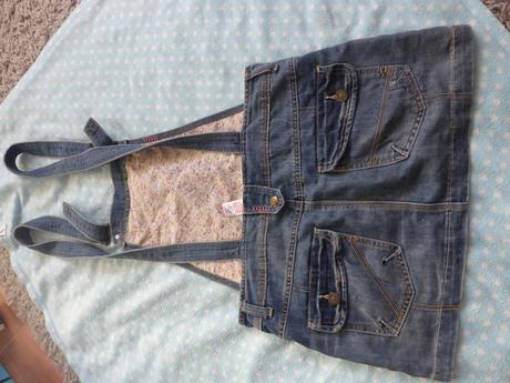 Riflová sukňa, cherokee,s