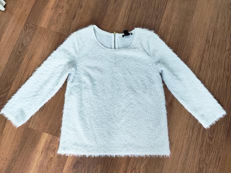 Huňatý sveter h&m, h&m,xs