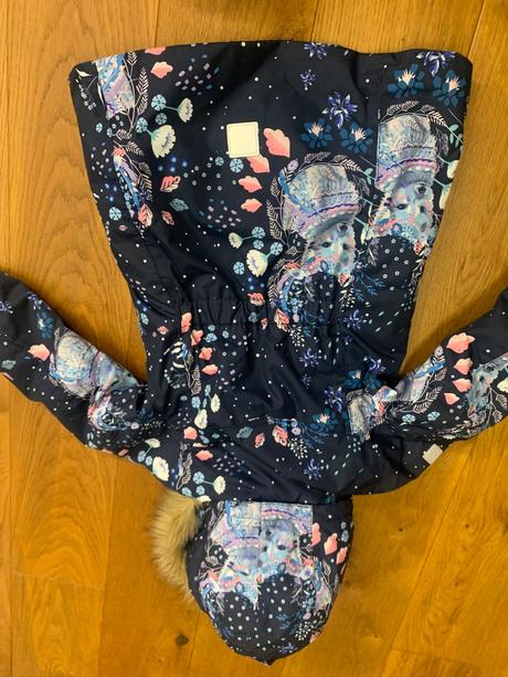 Reima muhvi predĺžená zimná bunda, parka 116/122, reima,116