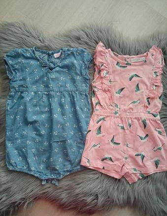 Dievčenský letný overal 2pack (80), sinsay,80