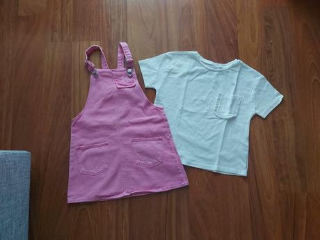 Šaty + tričko zara 104, zara,104