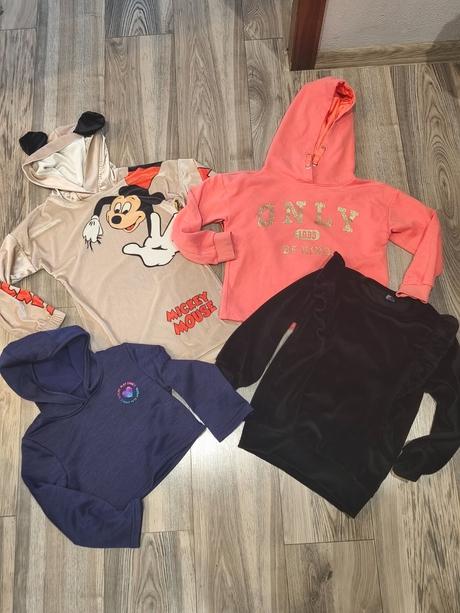 Dievčenský balík mikiny 122, 122–134