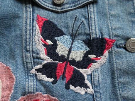 Gant original luxusna,vysivana trendy riflovka, gant,xs