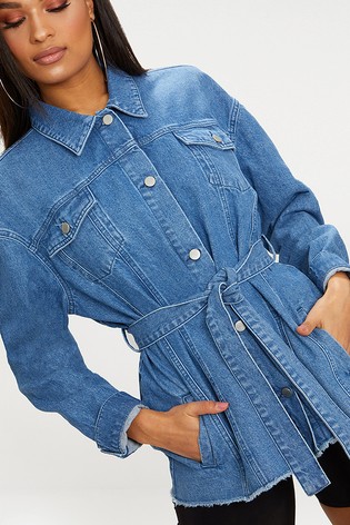 Rifľová over-size bunda, next,42 / 44 / xl / xxl