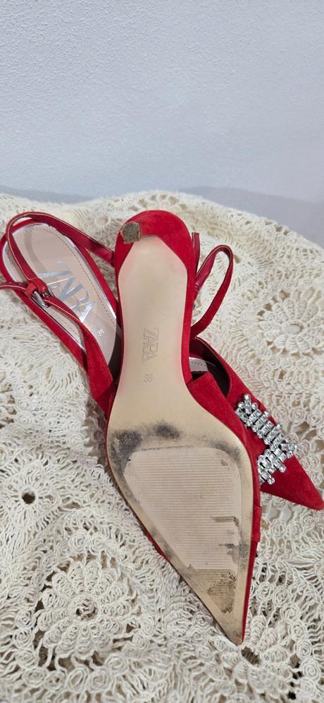 Kožené topánky zara, zara,38