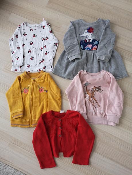 Balík oblečenia pre dievčatko, 86–98