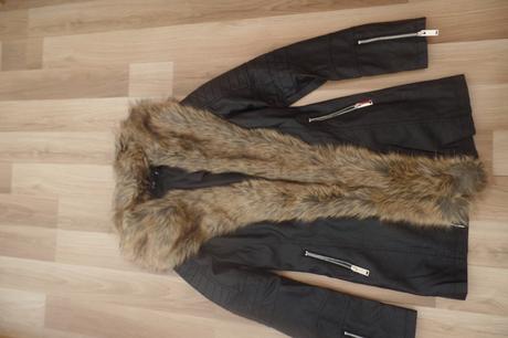 Bunda s kožušinkou, l