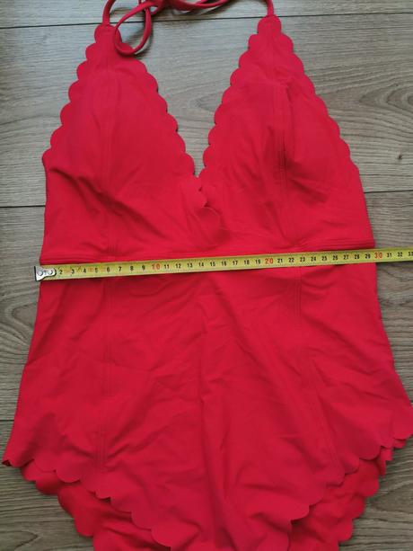 Krásne koralové plavky, h&m,m