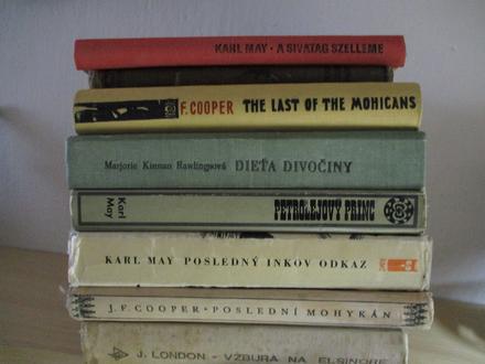 Knihy-staré vydania dobrodružných románov, 