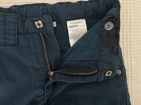 2x hrube nohavice na zimu lupilu 110, lupilu,110