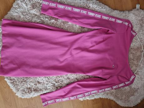 Tommy jeans šaty, tommy hilfiger,xs