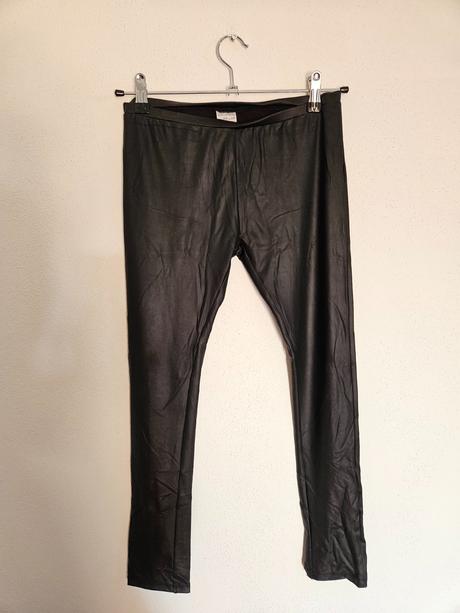Zara koženkové legíny 164, zara,164