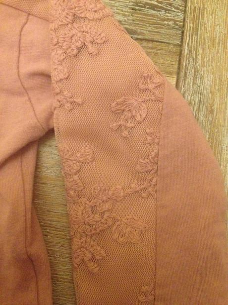 Tricko s krajkou, zara,74