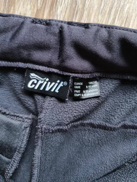 Softshelové nohavice, crivit,140