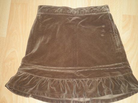 Suknička sametková, h&m,98