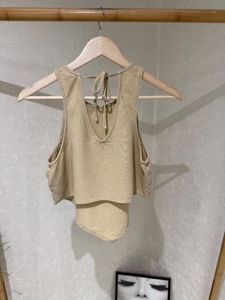 Lanovy top vero moda, vero moda,m