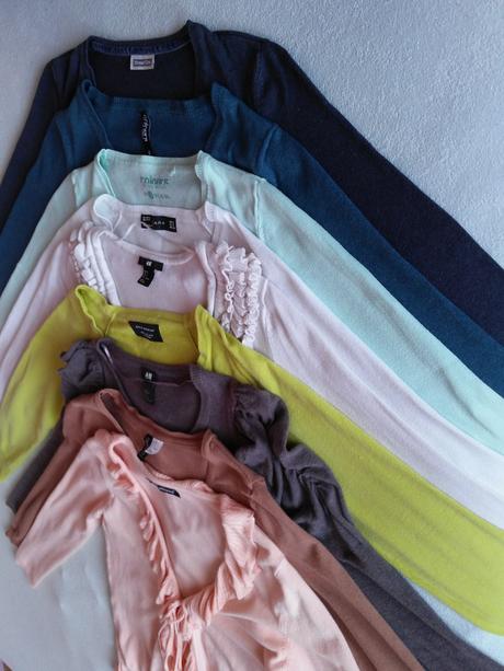 4ks balík svetríkov, h&m,s