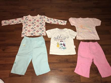 Balík oblečenia - 5 vecí, 86–98