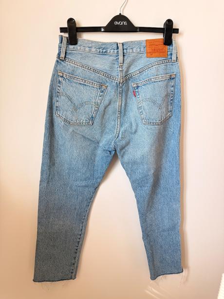 Levis rifle jeansy mom fit s kamienkami, levis,s