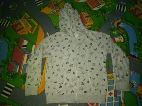 Tenšia mikina s lebkami, fox & bunny,134