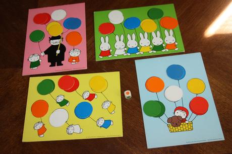 Hra bunte balone - farebne loto - od 3 rokov, 